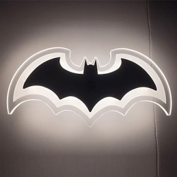 Moderno acrílico morcego luz de parede lâmpada de cabeceira arandelas de parede luzes de corredor V