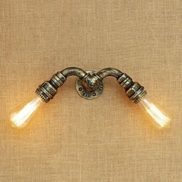 Recurso de pintura retrô country para arandelas de parede de luz ambiente estilo mini