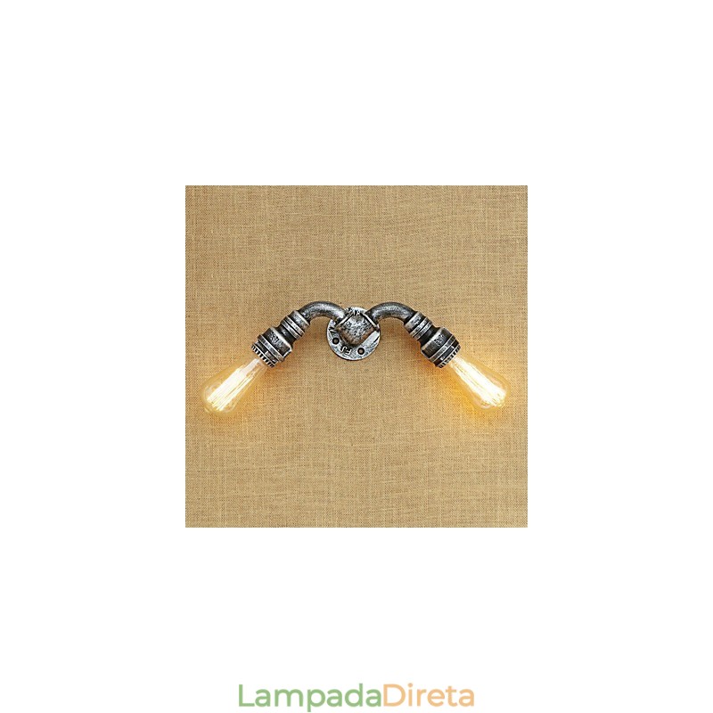 Recurso de pintura retrô country para arandelas de parede de luz ambiente estilo mini