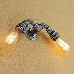 Recurso de pintura retrô country para arandelas de parede de luz ambiente estilo mini