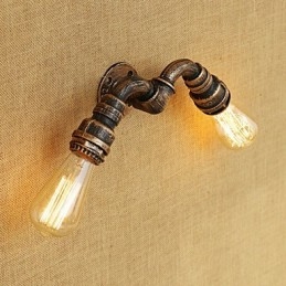 Recurso de pintura retrô country para arandelas de parede de luz ambiente estilo mini