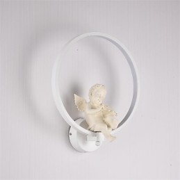 Arandelas de parede modernas e contemporâneas integradas para estilo mini, luz ambiente, luminária de parede