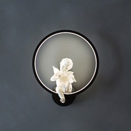 Arandelas de parede modernas e contemporâneas integradas para estilo mini, luz ambiente, luminária de parede