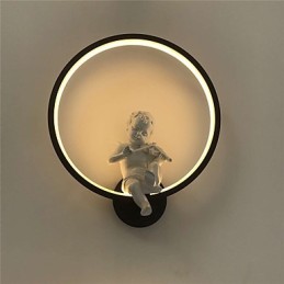 Arandelas de parede modernas e contemporâneas integradas para estilo mini, luz ambiente, luminária de parede