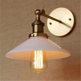 Moderno Contemporâneo Country Retro Antique Latão Recurso para Mini Estilo Ambiente Iluminação de Parede