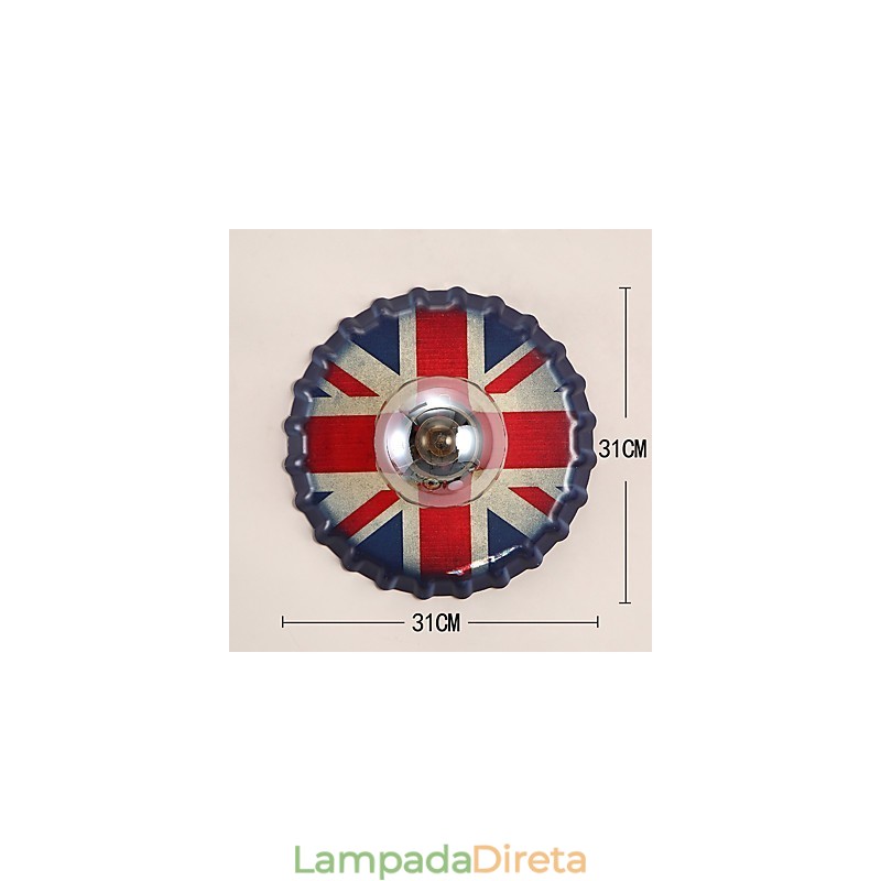 Pintura tradicional clássica rústica de chalé country para arandelas de parede de luz ambiente estilo mini