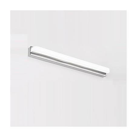 Recurso cromado moderno e contemporâneo integrado para iluminação de banheiro com luz ambiente Luz de parede Recurso cromado moderno e contemporâneo integrado para iluminação de banheiro com luz ambiente Luz de parede