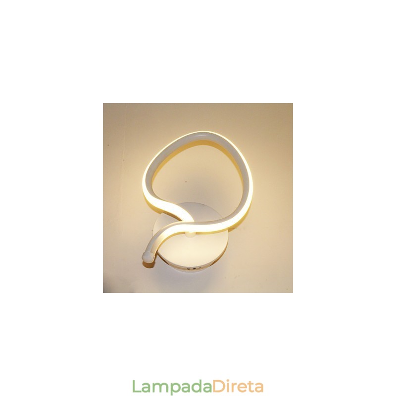 Luminária de parede moderna minimalista, luminária de cabeceira criativa para corredor, iluminação de alumínio