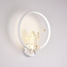 Arandelas de parede modernas e contemporâneas integradas para estilo mini, luz ambiente, luz de parede