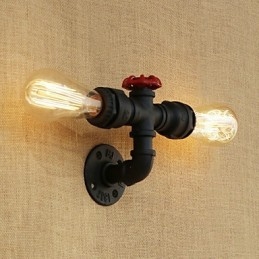Recurso de pintura retrô country para arandelas de parede de luz ambiente estilo mini