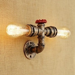 Recurso de pintura retrô country para arandelas de parede de luz ambiente estilo mini
