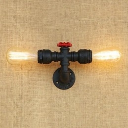 Recurso de pintura retrô country para arandelas de parede de luz ambiente estilo mini