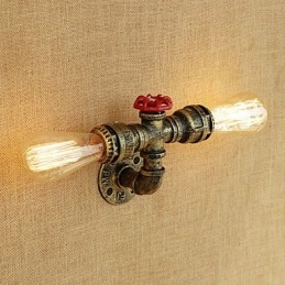 Recurso de pintura retrô country para arandelas de parede de luz ambiente estilo mini