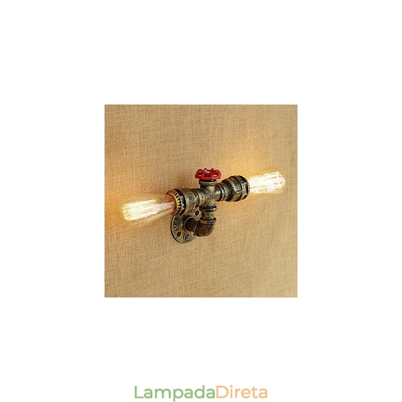Recurso de pintura retrô country para arandelas de parede de luz ambiente estilo mini