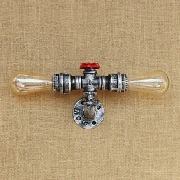 Recurso de pintura retrô country para arandelas de parede de luz ambiente estilo mini