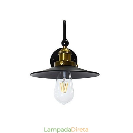 Luminária de parede Arandelas de parede Luminária de parede de ferro Lâmpada de parede sabre de luz preta muda na parede Luminária de parede Arandelas de parede Luminária de parede de ferro Lâmpada de parede sabre de luz preta muda na parede