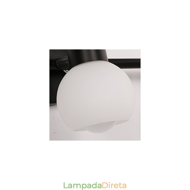 Luminária de parede galvanizada rústica Lodge para iluminação de banheiro Downlight