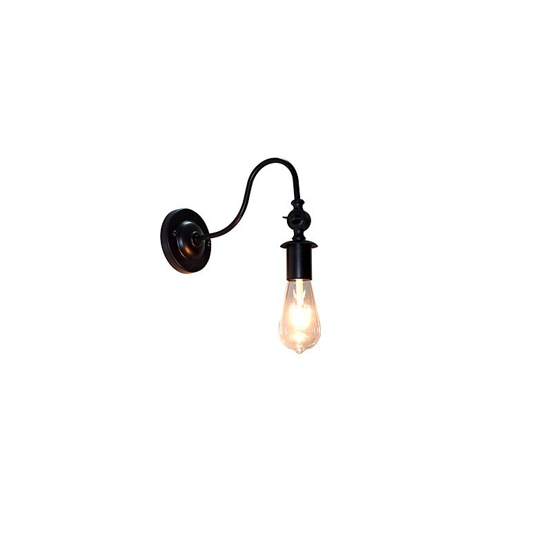 Luminária de parede de ferro Buzz Light Wall Lamp Dumb Black Lightsaber Lamp On Wall