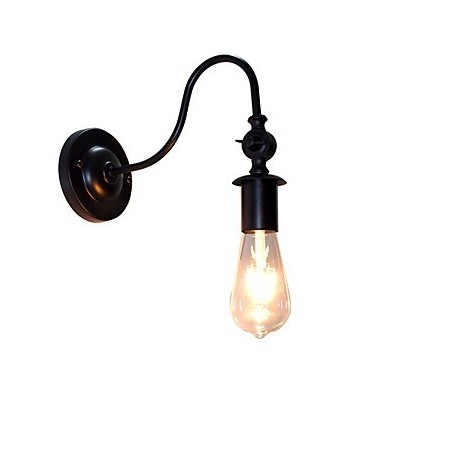 Luminária de parede de ferro Buzz Light Wall Lamp Dumb Black Lightsaber Lamp On Wall Luminária de parede de ferro Buzz Light Wall Lamp Dumb Black Lightsaber Lamp On Wall
