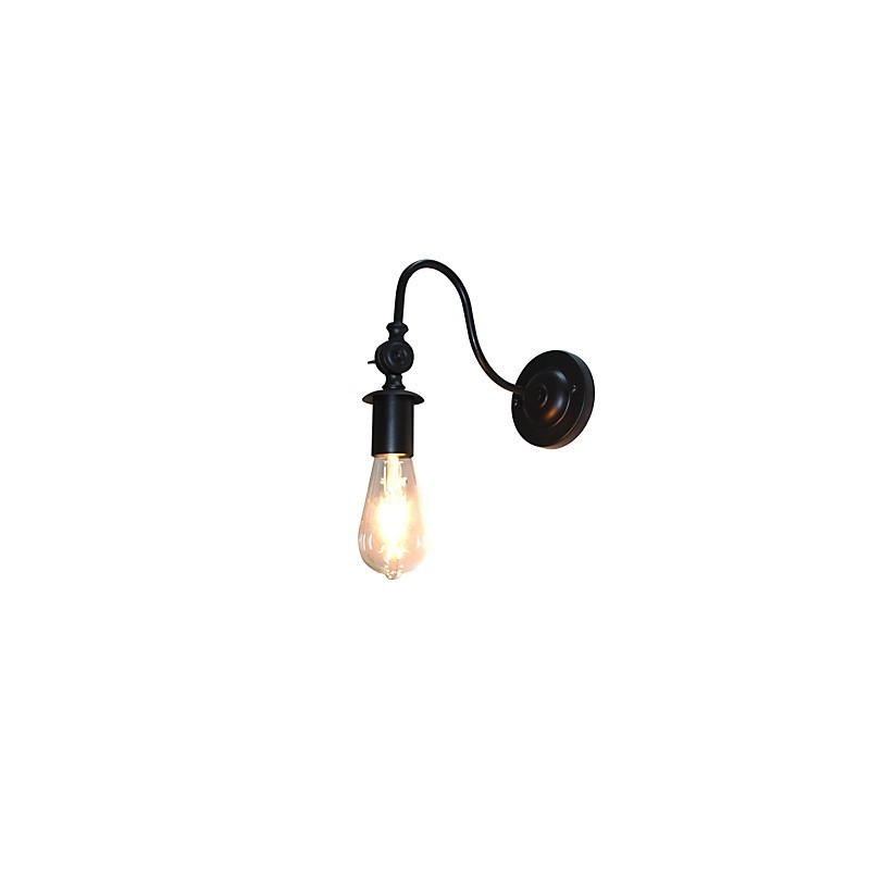 Luminária de parede de ferro Buzz Light Wall Lamp Dumb Black Lightsaber Lamp On Wall