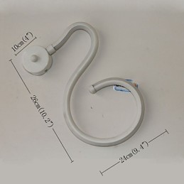 Luminária de cabeceira moderna e minimalista para quarto, luminária de parede para sala de estar, corredor e escadas