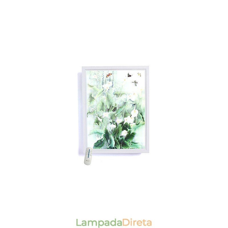Pintura moderna contemporânea integrada, recurso de pintura contemporânea para arandelas de parede com luz ambiente