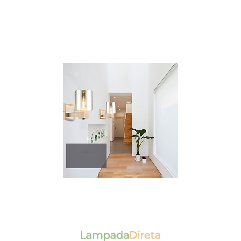 Acabamento em óxido preto contemporâneo moderno para arandelas de parede Uplight