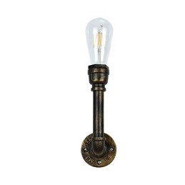 Lodge rústico tradicional clássico antigo latão recurso para luz ambiente luzes de parede luz de parede