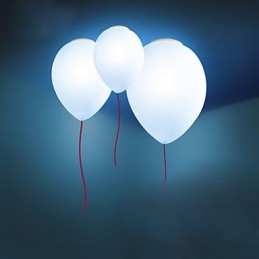 15*Contemporâneo e contraído criativo balão absorver lâmpada de luz de cúpula