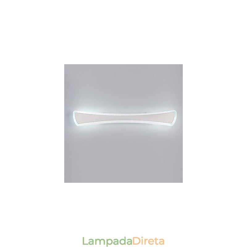 Luminária de parede com dimerização sem eletrodos, moderna, contemporânea, integrada, outros recursos para estilo mini, arandelas de parede com luz ambiente, luminária de parede