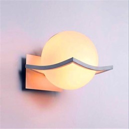 Recurso eletrogalvanizado contemporâneo moderno para proteção ocular estilo mini arandelas de parede com luz ambiente