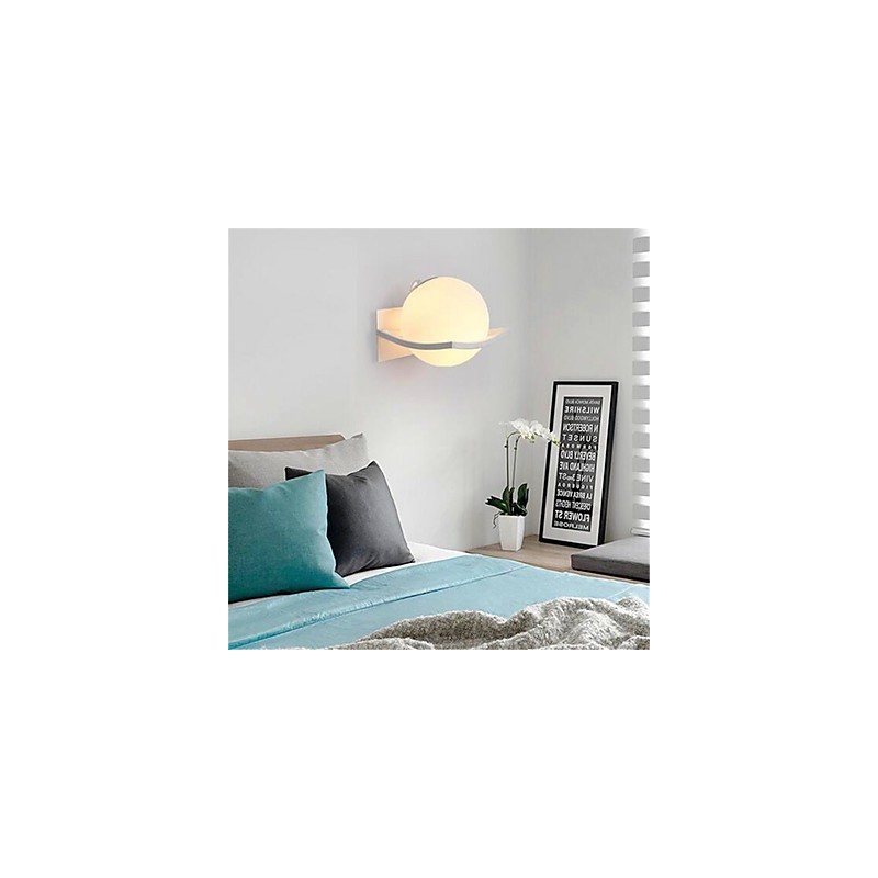 Recurso eletrogalvanizado contemporâneo moderno para proteção ocular estilo mini arandelas de parede com luz ambiente