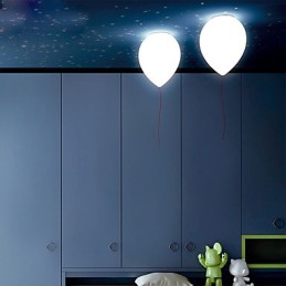 15*Contemporâneo e contraído criativo balão absorver lâmpada de luz de cúpula