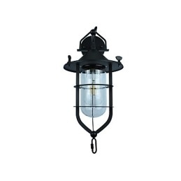 Luminária de parede de aço pintado com luz, decoração de café americano preto e branco, luminária de parede retrô, lâmpada de sabre de luz na parede