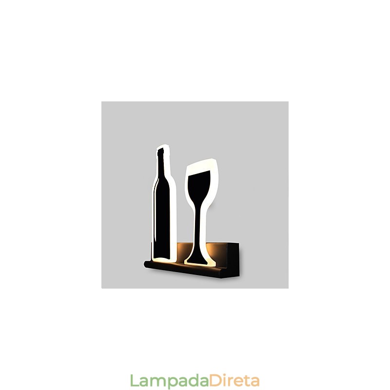 Pintura moderna contemporânea integrada, recurso de pintura contemporânea para arandelas de parede com luz ambiente