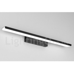 IPMirror Lâmpada Luzes de banheiro Materiais de alumínio e acrílico Luzes de parede Iluminação de maquiagem
