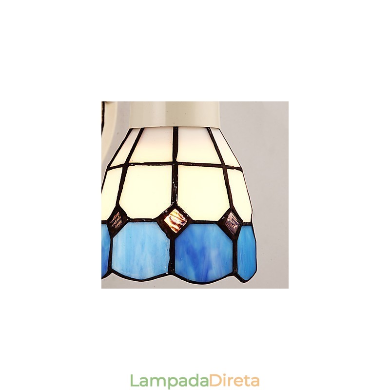 Pintura rústica de chalé para arandelas de parede downlight