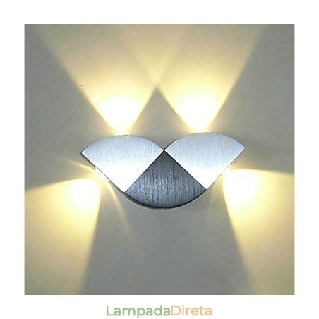 Recurso de novidade integrado multicolorido para arandelas de parede de luz ambiente estilo mini, luminária de parede, cor aleatória Recurso de novidade integrado multicolorido para arandelas de parede de luz ambiente estilo mini, luminária de parede, cor aleatória
