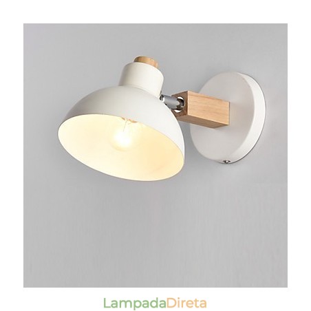 Luminária de parede moderna contemporânea com luz ambiente Luminária de parede moderna contemporânea com luz ambiente