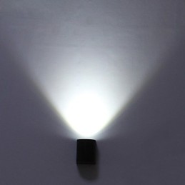 Luminária de parede externa à prova d'água IP65 Iluminação de parede externa Luminária de parede para varanda