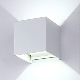Recurso integrado para arandelas de parede de luz ambiente estilo mini, luminária de parede, cor aleatória