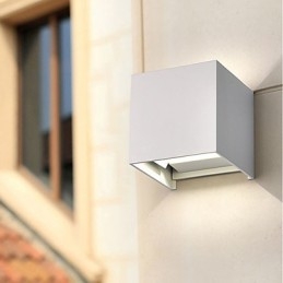 Recurso integrado para arandelas de parede de luz ambiente estilo mini, luminária de parede, cor aleatória