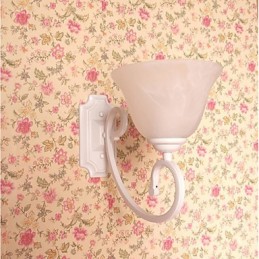 Pintura contemporânea moderna simples para arandelas de parede com luz ambiente e braço oscilante