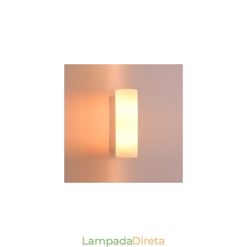 Luminária de parede de vidro moderna contemporânea com luz ambiente, arandelas de parede, luminária de parede