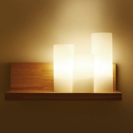 Recurso simples de país para proteção ocular de estilo mini, arandelas de parede com luz ambiente, luminária de parede
