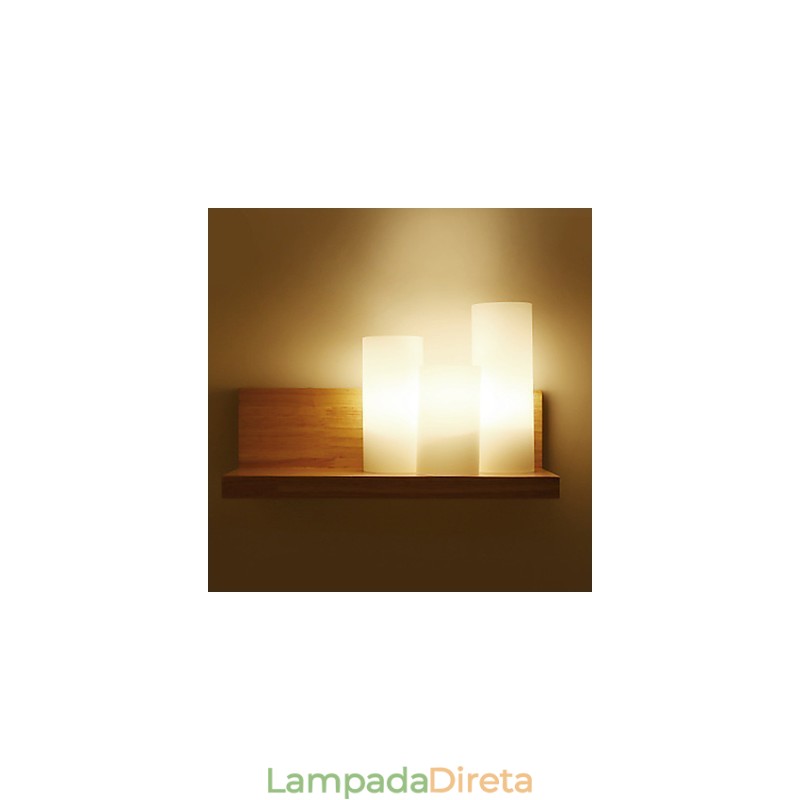 Recurso simples de país para proteção ocular de estilo mini, arandelas de parede com luz ambiente, luminária de parede