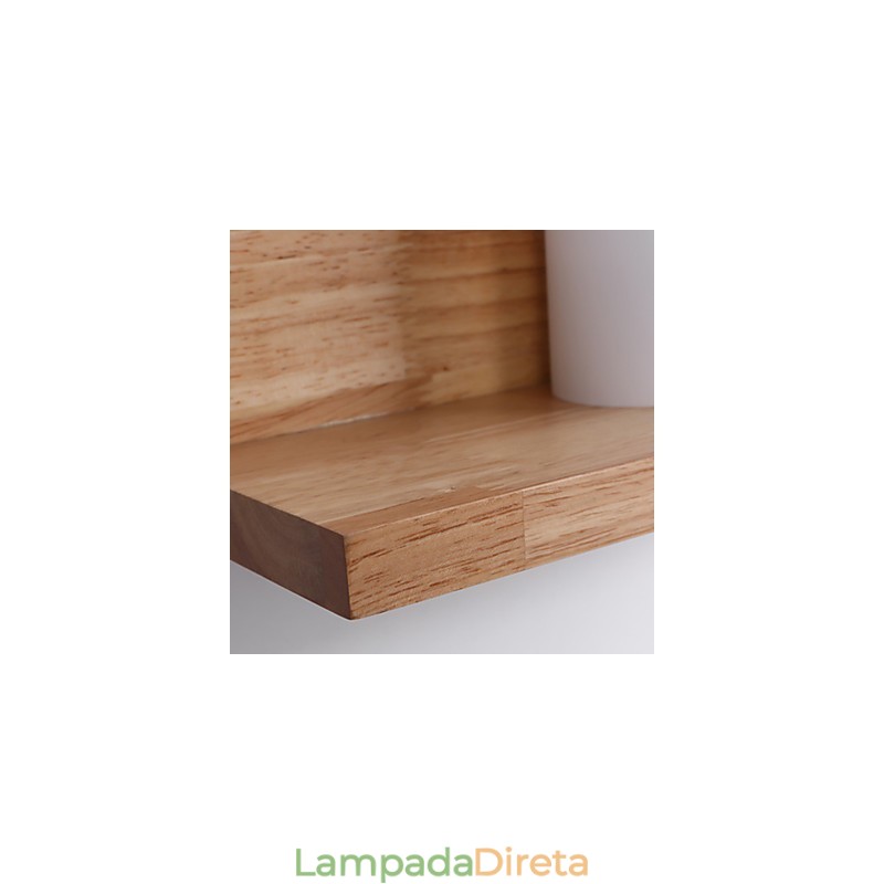Recurso simples de país para proteção ocular de estilo mini, arandelas de parede com luz ambiente, luminária de parede