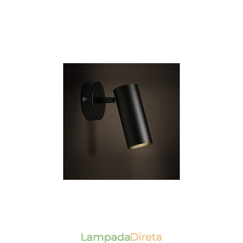 Luminária de parede moderna contemporânea com luz ambiente