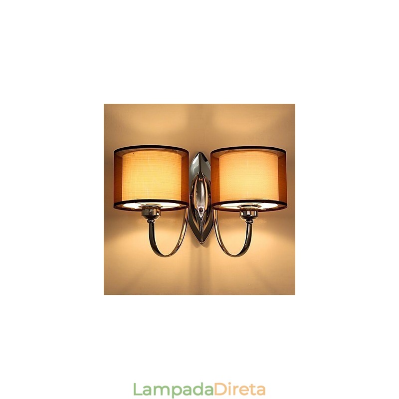 Luminária de parede vintage galvanizada Downlight