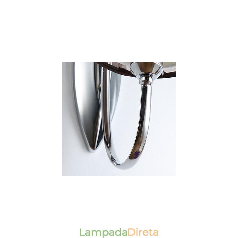 Luminária de parede vintage galvanizada Downlight
